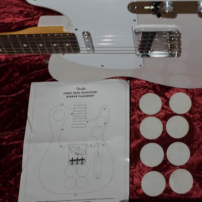 Fender Artist Series Jimmy Page Mirror Telecaster with Rosewood Fretboard 2019 - White Blonde image 10