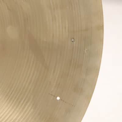 Zildjian 24" A. Avedis Medium Sizzle Ride Cymbal Vintage 1980's image 13