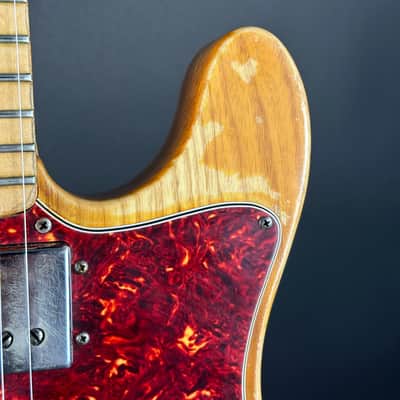 Vintage 1977 Fender Telecaster Deluxe Natural w/Non-Original Case TSU22958 image 6