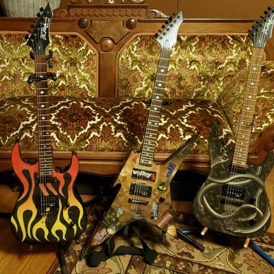 BC Rich Ironbird 2003 Body Art Space Face image 23