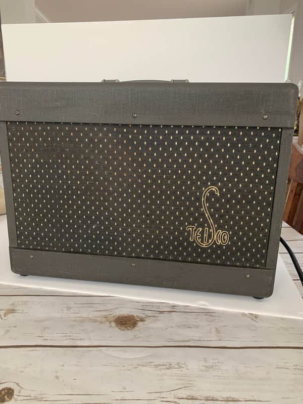 71C 1950s Tube Amp Swan Logo great small amp image 1