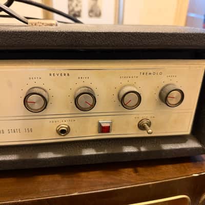 Sears / Silvertone 150 amplifier head 60s - Grey image 3