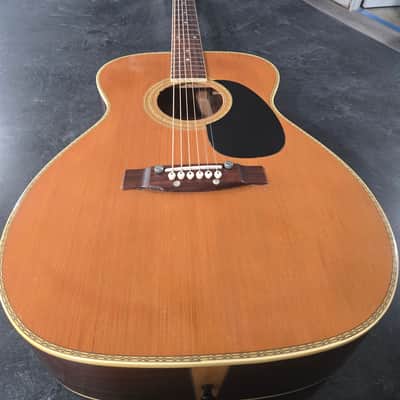 Vintage 70's Orpheum 359-F Acoustic Guitar With Case image 5