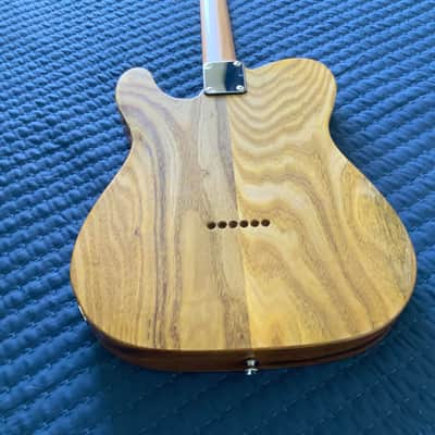Custom T-Style Roasted Maple Neck Butterscotch Catalpa Wood Body image 10
