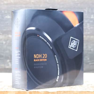 Neumann NDH 20 Black Edition Premium Quality Closed-Back Studio Headphone image 1