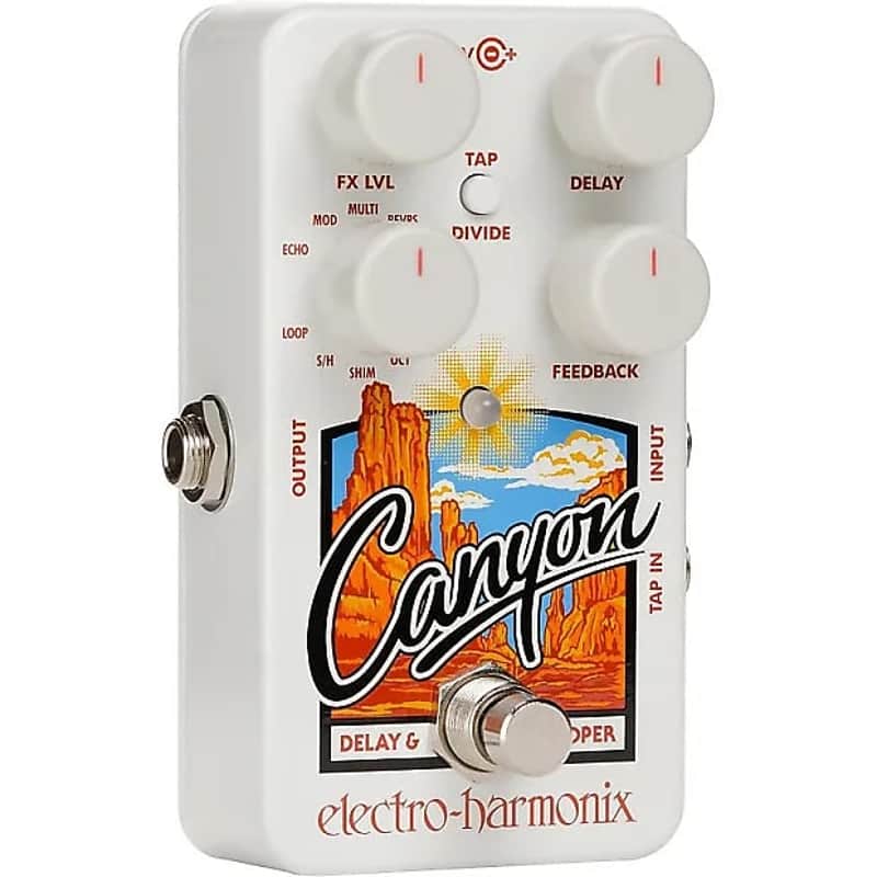 Mint Electro-Harmonix Canyon - White image 1