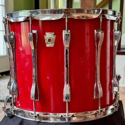 Ludwig 80's 11 x 14" Marching Snare Drum  12 Lugs USA image 3