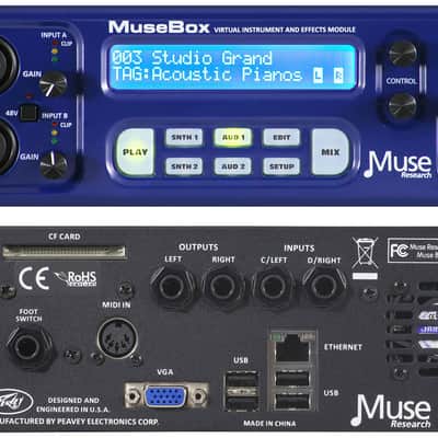 Peavey MuseBox Virtual Instrument and Effects Module