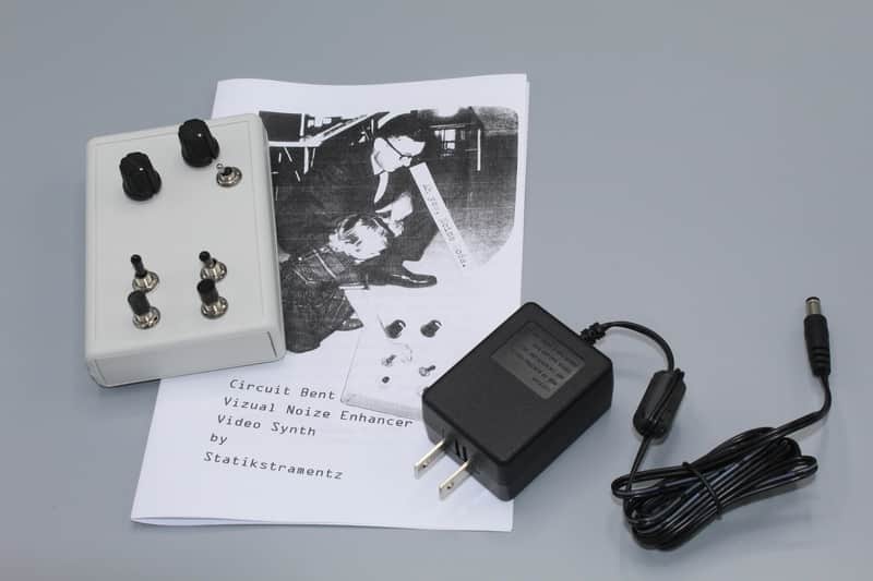 Circuit Bent Vizual Noize Enhancer Lofi Video Synth + DC Power
