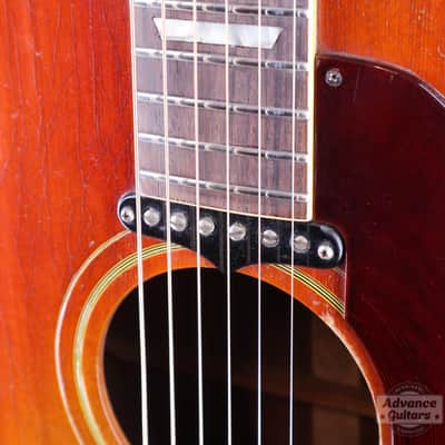Gibson 1969 J-160E Cherry Sunburst image 12