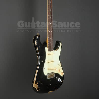 Fender Custom Shop Masterbuilt Jason Smith Stratocaster Landau 68 Relic 2020 - Black (COD 2257UG) image 10