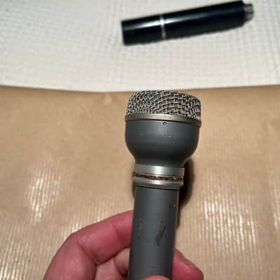AKG D 19 C Cardioid Dynamic Microphone 1960s - Nickel image 6
