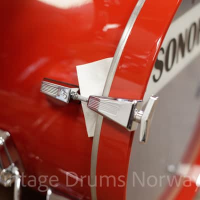 Sonor Signature Heavy Beech – Signal Red – Fully Restored – 10/12/13/14/15/20 image 11