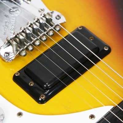 1966 Mosrite The Ventures Model Mark V Vintage Sunburst Electric Guitar- Rare 100% All Original ’66 MK V German Carve Ventures II Bakersfield CA (B180) image 9