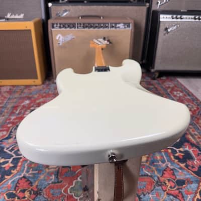 Fender Heritage 60's Jazz Bass Oly White Rosewood Nitro Lacquer 2022 image 19