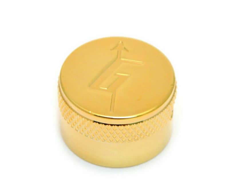 Genuine Gretsch G Logo 0436G Electromatic Import/Metric Guitar Knob, Gold image 1