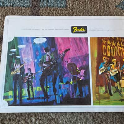 Vintage 1966-1967 Fender Musical Instruments Full-Line Catalog! Rare, Original Case Candy, Paperwork! image 11