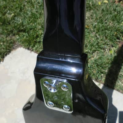 1985 Hondo Alien Headless Bass Guitar with Case image 14