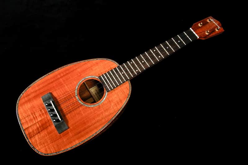 Custom Graziano Pineapple Concert Ukulele image 1