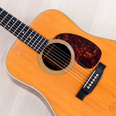 1968 Martin D-28 Vintage Dreadnought Acoustic Guitar, Brazilian Rosewood w/ Case image 9