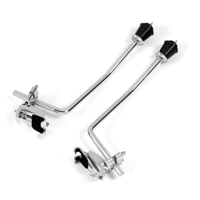 DW Drum Workshop DWSM2224 Clamp-on bass drum spur set (1 pair) image 1