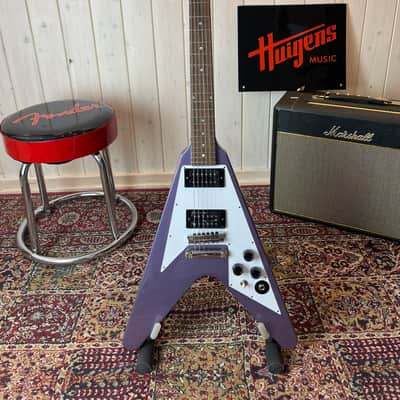 Epiphone Kirk Hammett 1979 Flying V 2024 - Purple Metallic image 1