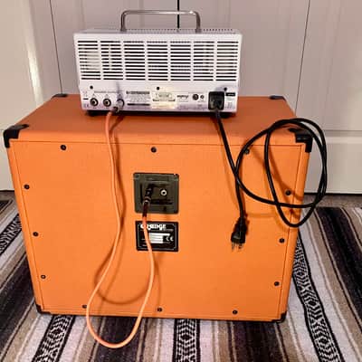 Orange Tiny Terror JJ/Tung Sol Head + PPC112 Cab image 4
