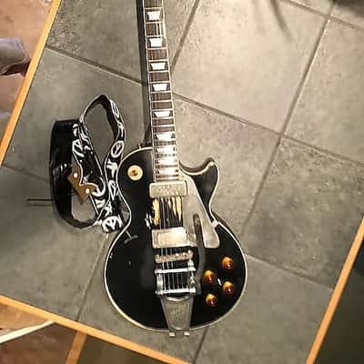 NEIL YOUNG "OLD BLACK" Gibson Les Paul Goldtop Standard 2017 Aged Black Over Color image 2