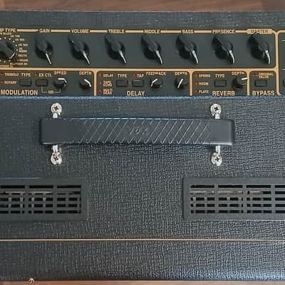 Vox Valvetronix AD120VTX 2x60-Watt 2x12" Stereo Modeling Guitar Combo 2003 - 2007 - Black image 2