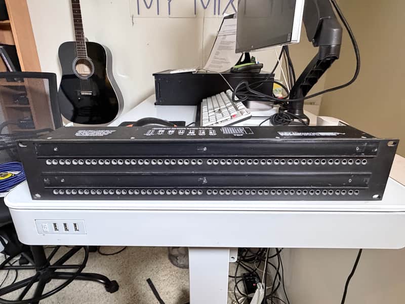 Audio Accessories WEP-962-SH 96-Point TT Patchbay + 35 Mogami / 2 Neutrik TT Cables image 1