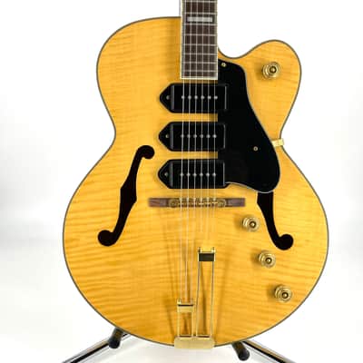 1999 Epiphone Zephyr Blues Deluxe – Natural image 7