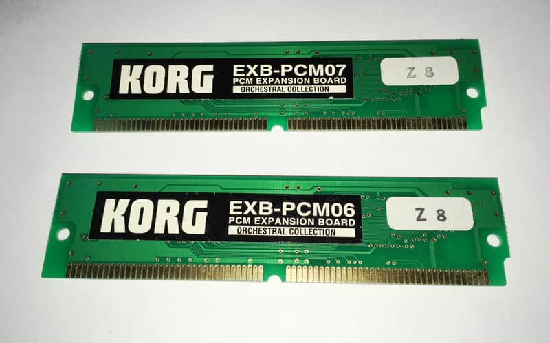 Korg EXB-PCM06/07 Triton Expansion boards | Reverb