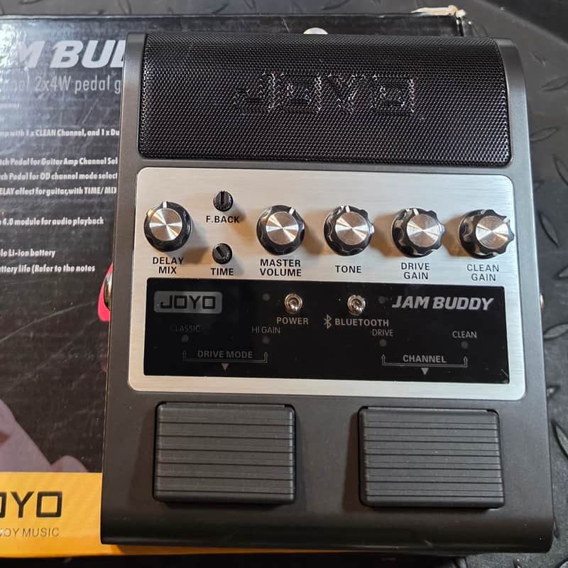 Joyo Jam Buddy 2x4w Stereo Pedal Guitar Amp 2010s - Black image 1