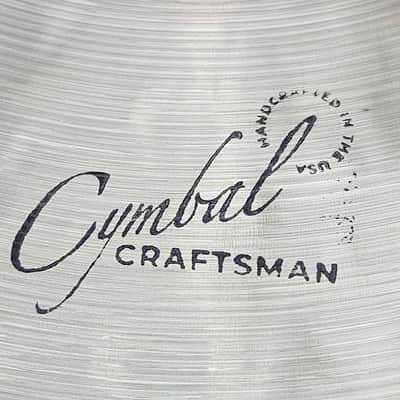 Royal Cymbals Cymbal Craftsman Series 16" EAK Style Crash 1095g w/Video image 2