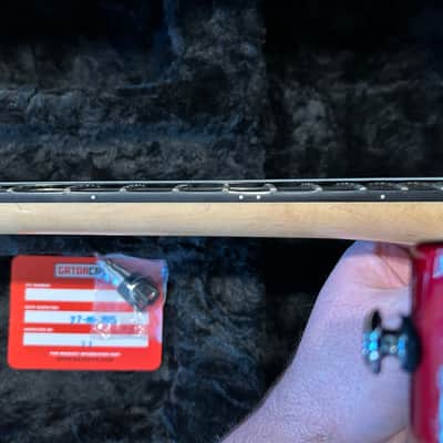 Moog E-1 electromagnetic infinite sustainer guitar - Candy Apple Red image 15