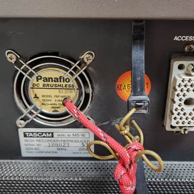 Vintage 1980s TASCAM MS-16 1" 16-Track Reel to Reel Tape Recorder w/ 2 DX-8DS Noise Reduction Systems - Fully Restored in 2019!! image 12