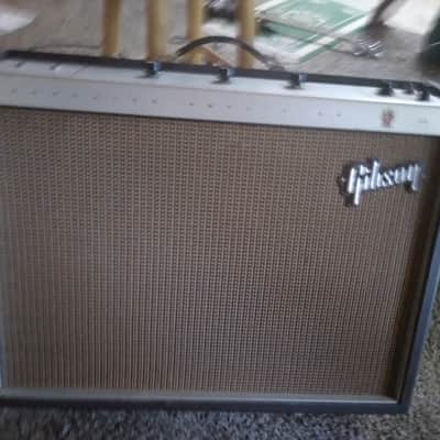 Gibson Hercules Bass Amp Early  60s - brown image 1