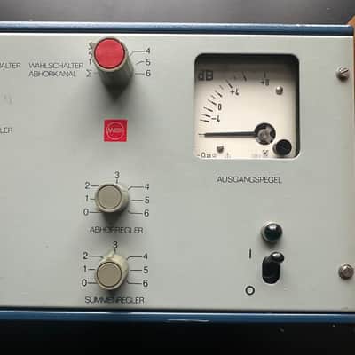 Geithain 6-channel Mic-Pre/line Mixer from 1969! image 2