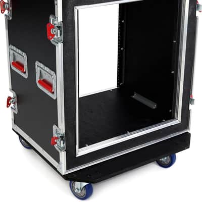 Gator 12U ATA Audio Effects Amp Shockmount Rack Case w/ Casters image 1