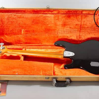 1979 Music Man Stingray Bass Black Pre-Ernie Ball OHSC image 4