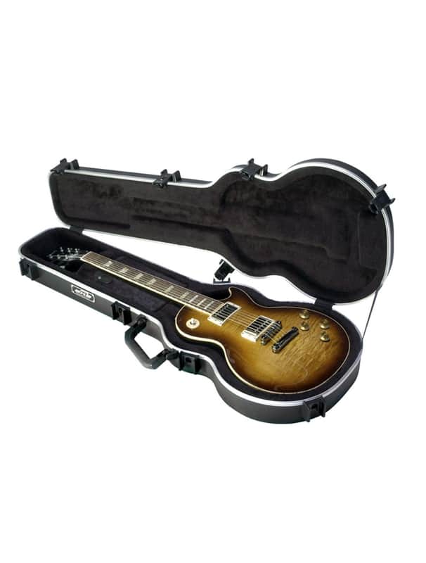 SKB 1SKB-56 Gibson Les Paul Guitar Case LP Type Shaped Hardshell - TSA Latch, Over-Molded Handle image 1
