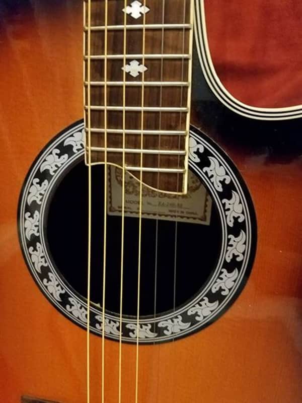 Sepia Crue EA-240-BS Acoustic Electric Guitar With Cutaway | Reverb