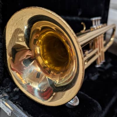 Yamaha YTR200AD Advantage Student Trumpet - Pro Serviced w/Case, New Valve Oil & Extras image 1