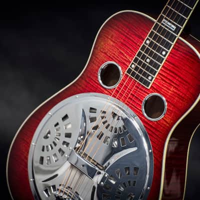 National Scheerhorn Figured Maple Roundneck 2019 image 18
