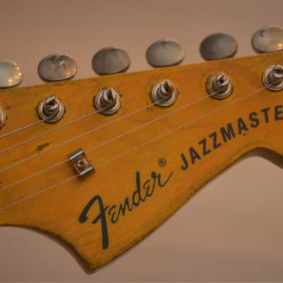 American Fender Jazzmaster Limited Edition Custom Heavy Relic Nitro Purple Sparkle image 13