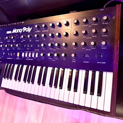 Korg Mono/Poly 1980s - Blue image 4