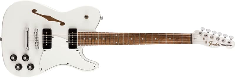 Fender Jim Adkins JA-90 Telecaster Thinline Laurel FB White