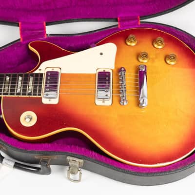 1974 Gibson Les Paul Deluxe, Cherry Sunburst image 3