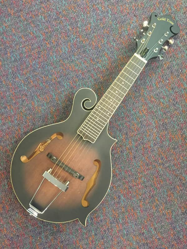 Gold Tone Mando Guitar Model F-6 Plays like Guitar-New with Case and Shop Setup! image 1