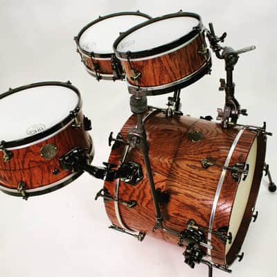 HHG Drums  Self Contained Nesting Kit 2021 Red Ebony Satin image 1